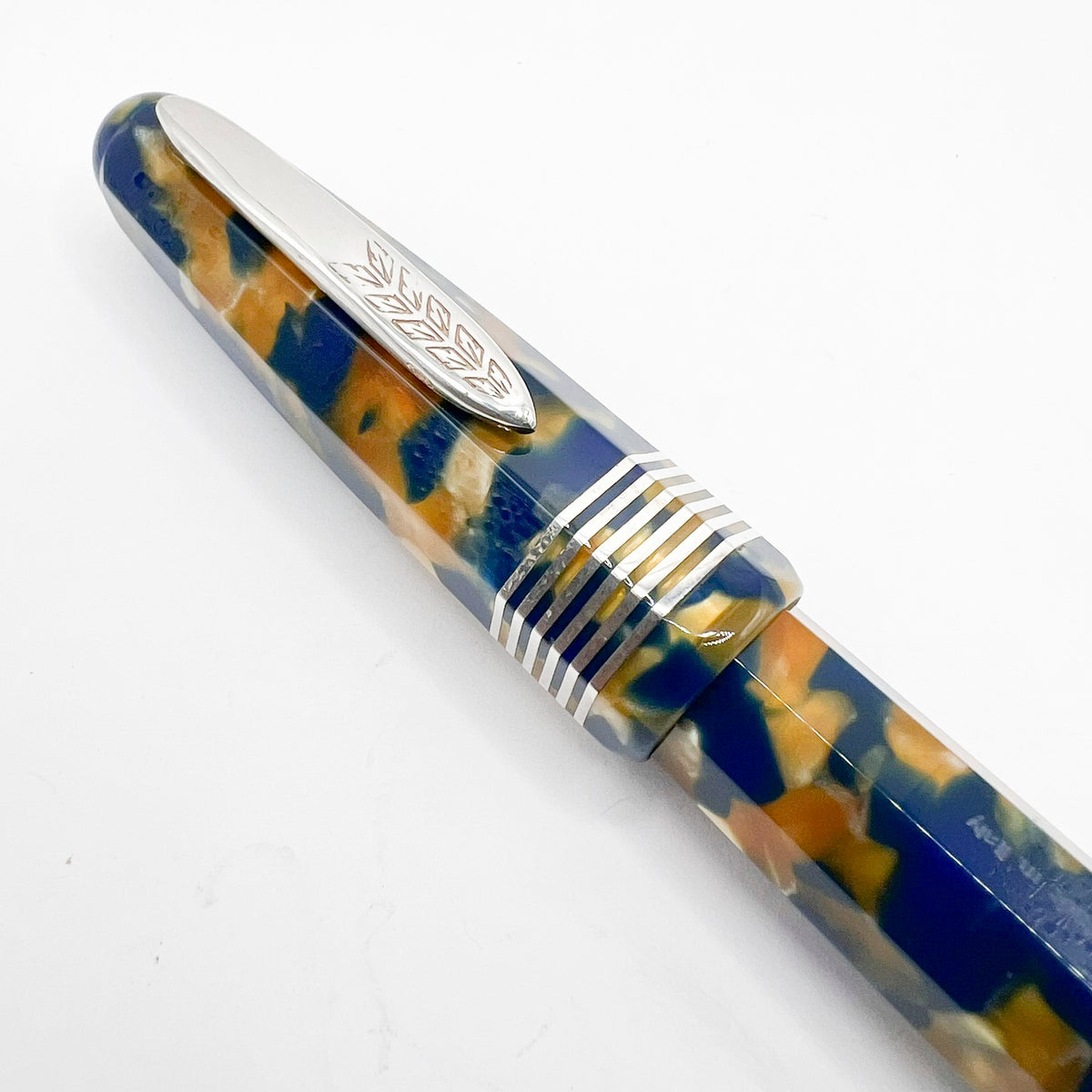 Stipula Etruria Champagne Faceted Limited Edition Fountain Pen - Medium 18kt Gold Nib - Only 88 Pens Made!