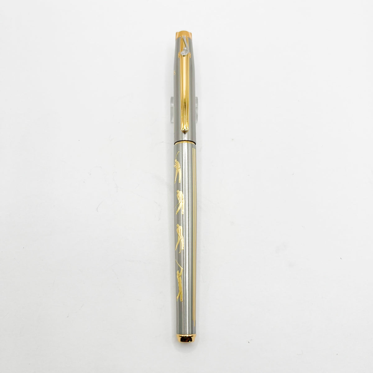 Elysee Stainless Steel & Gold Sports Series Golf Rollerball