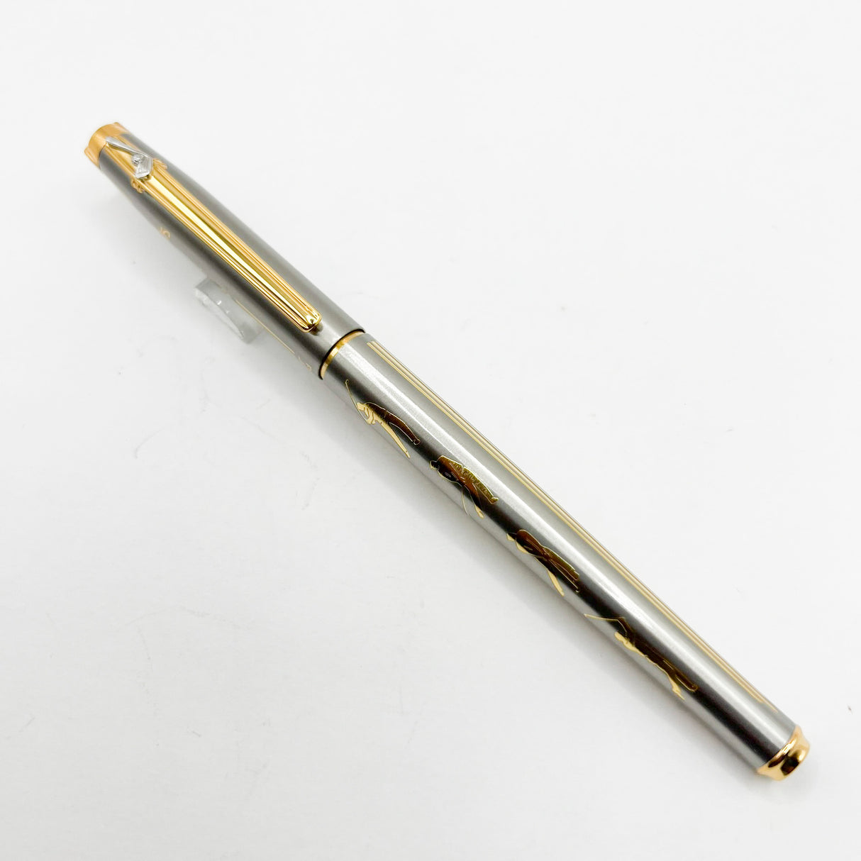 Elysee Stainless Steel & Gold Sports Series Golf Rollerball