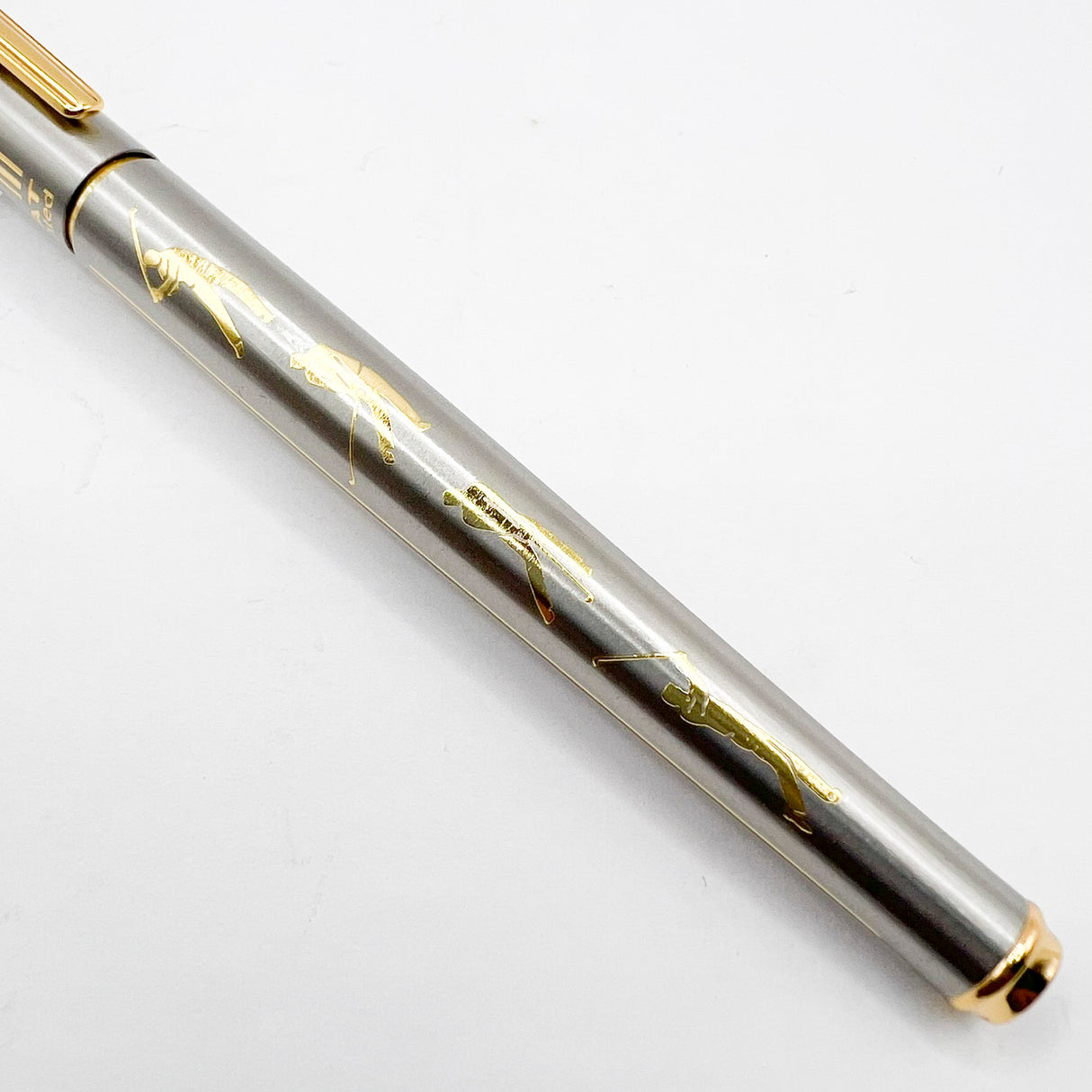Elysee Stainless Steel & Gold Sports Series Golf Rollerball