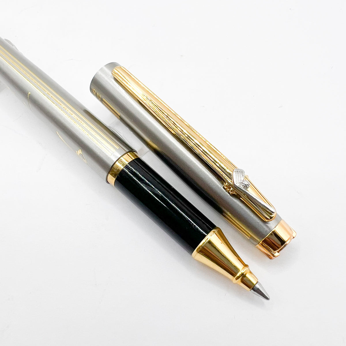 Elysee Stainless Steel & Gold Sports Series Golf Rollerball