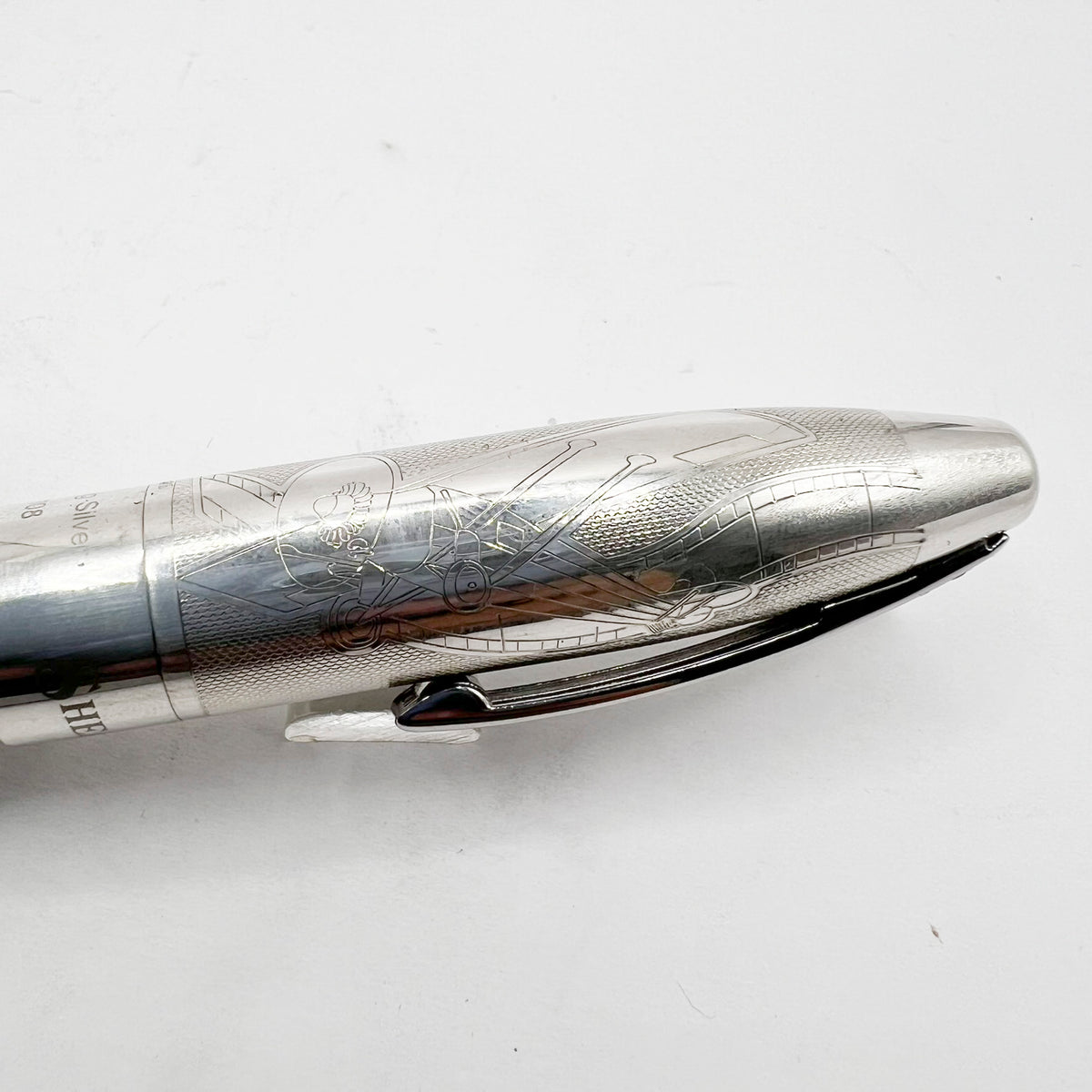Sheaffer Roaring Twenties Sterling Silver Limited Edition Fountain Pen - Medium 18kt Gold Nib