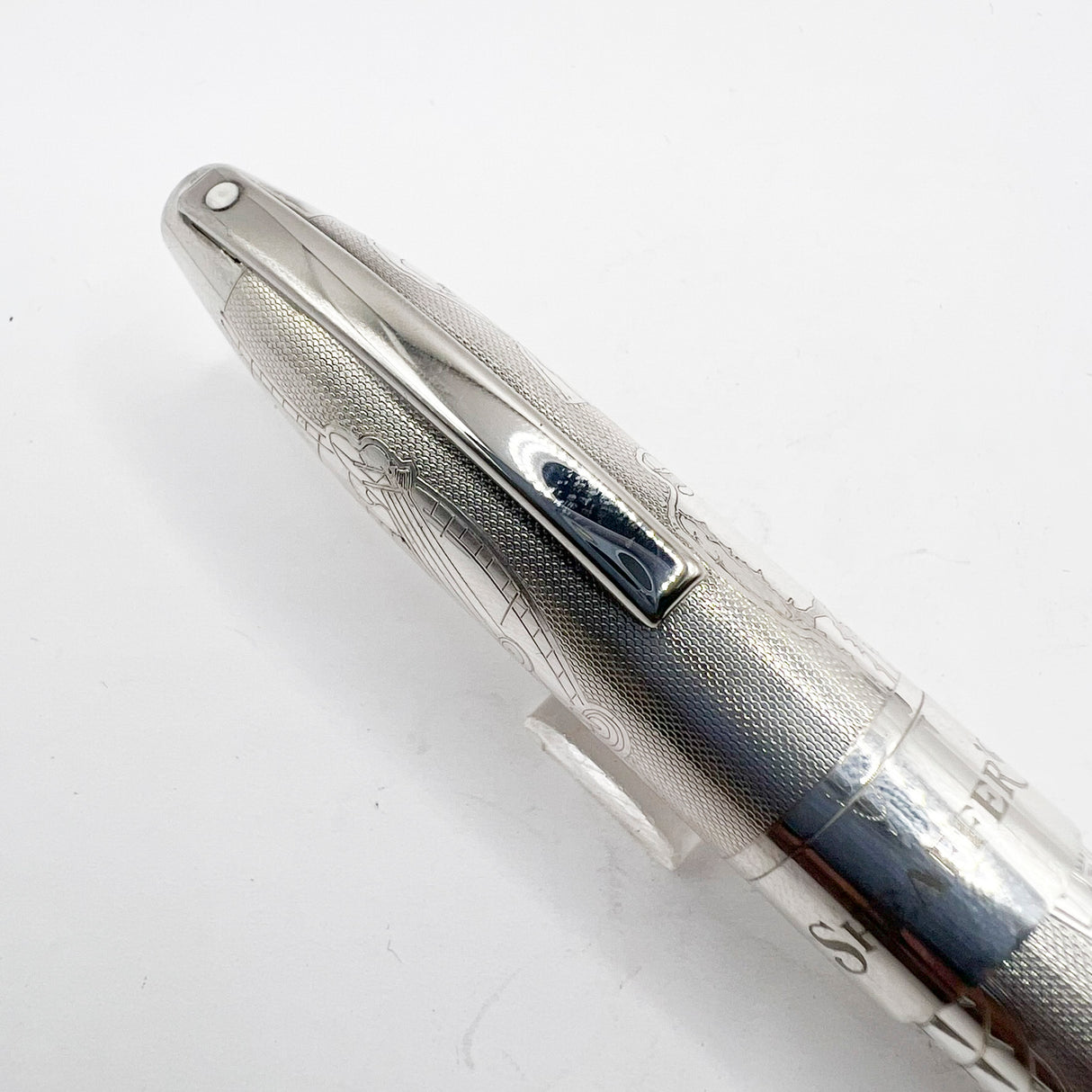 Sheaffer Roaring Twenties Sterling Silver Limited Edition Fountain Pen - Medium 18kt Gold Nib