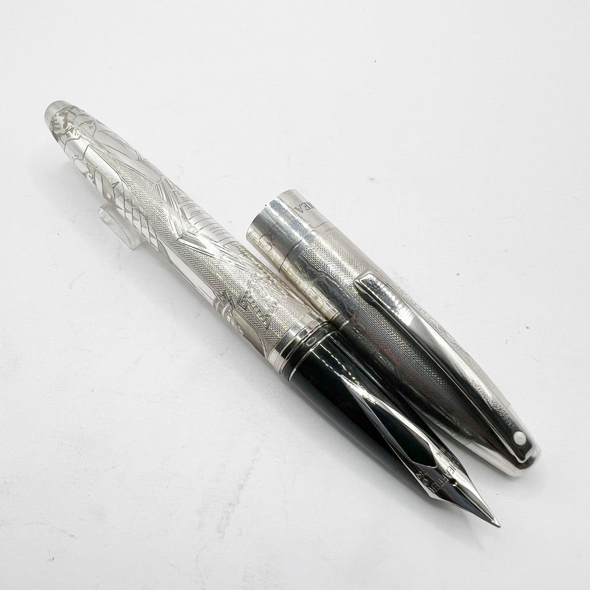 Sheaffer Roaring Twenties Sterling Silver Limited Edition Fountain Pen - Medium 18kt Gold Nib