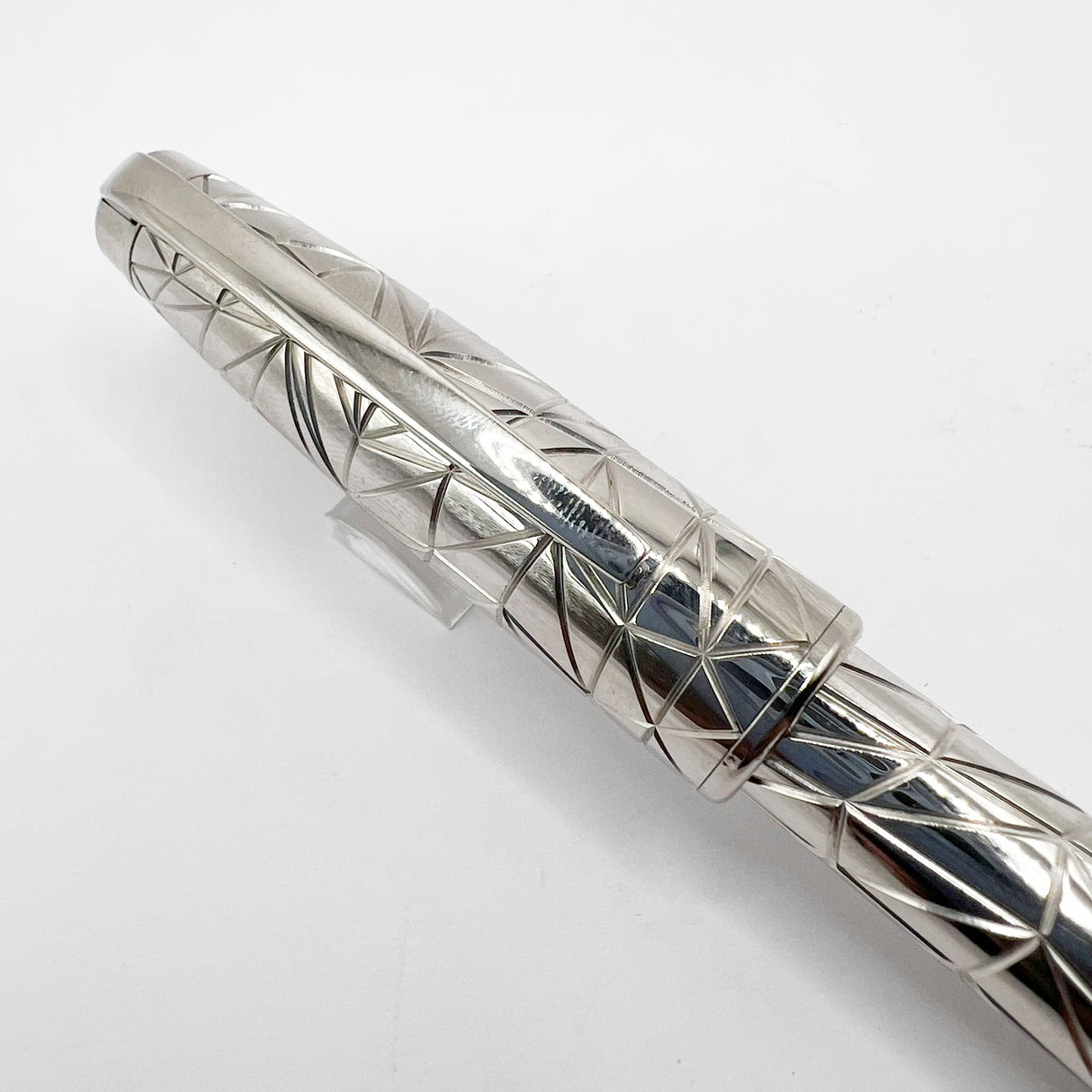 S.T. Dupont Olympio Graphic Fountain Pen - Medium 18kt Gold Nib