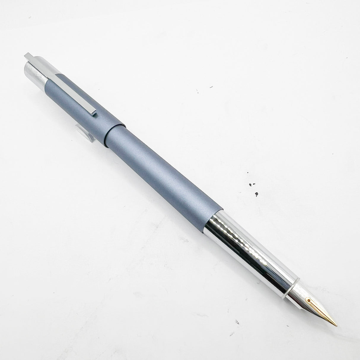 Lamy Scala Glacier Blue 50th Anniversary Special Edition Fountain Pen - Fine 14kt Kt Gold Nib