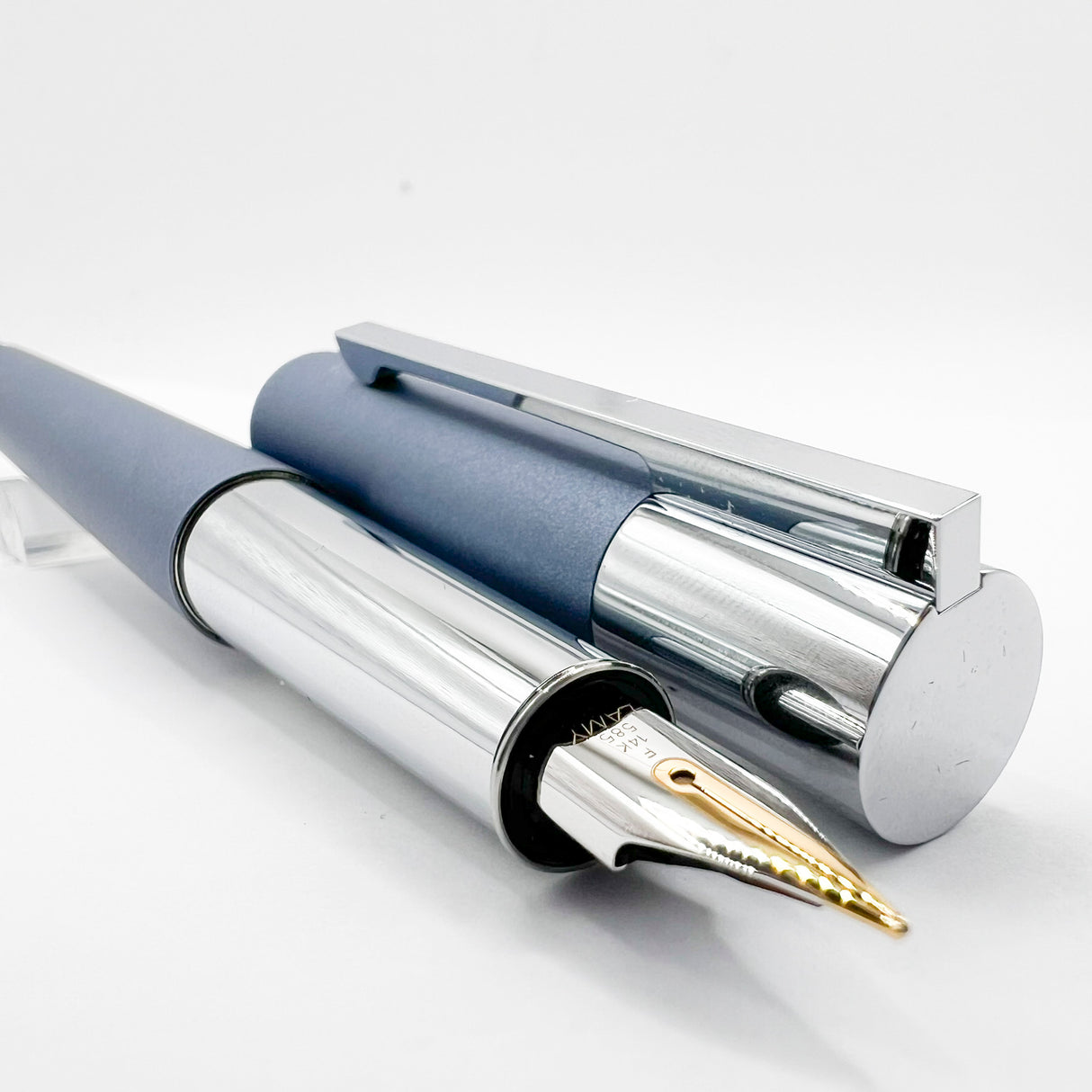 Lamy Scala Glacier Blue 50th Anniversary Special Edition Fountain Pen - Fine 14kt Kt Gold Nib