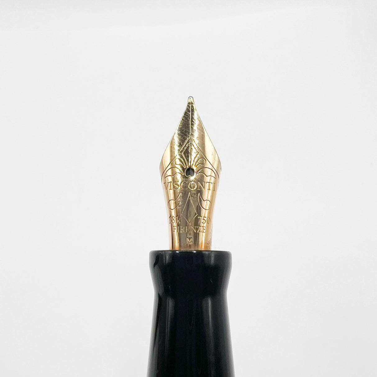 Visconti Copernicus Burgundy Celluloid Limited Edition Fountain Pen - Medium 18kt Gold Nib