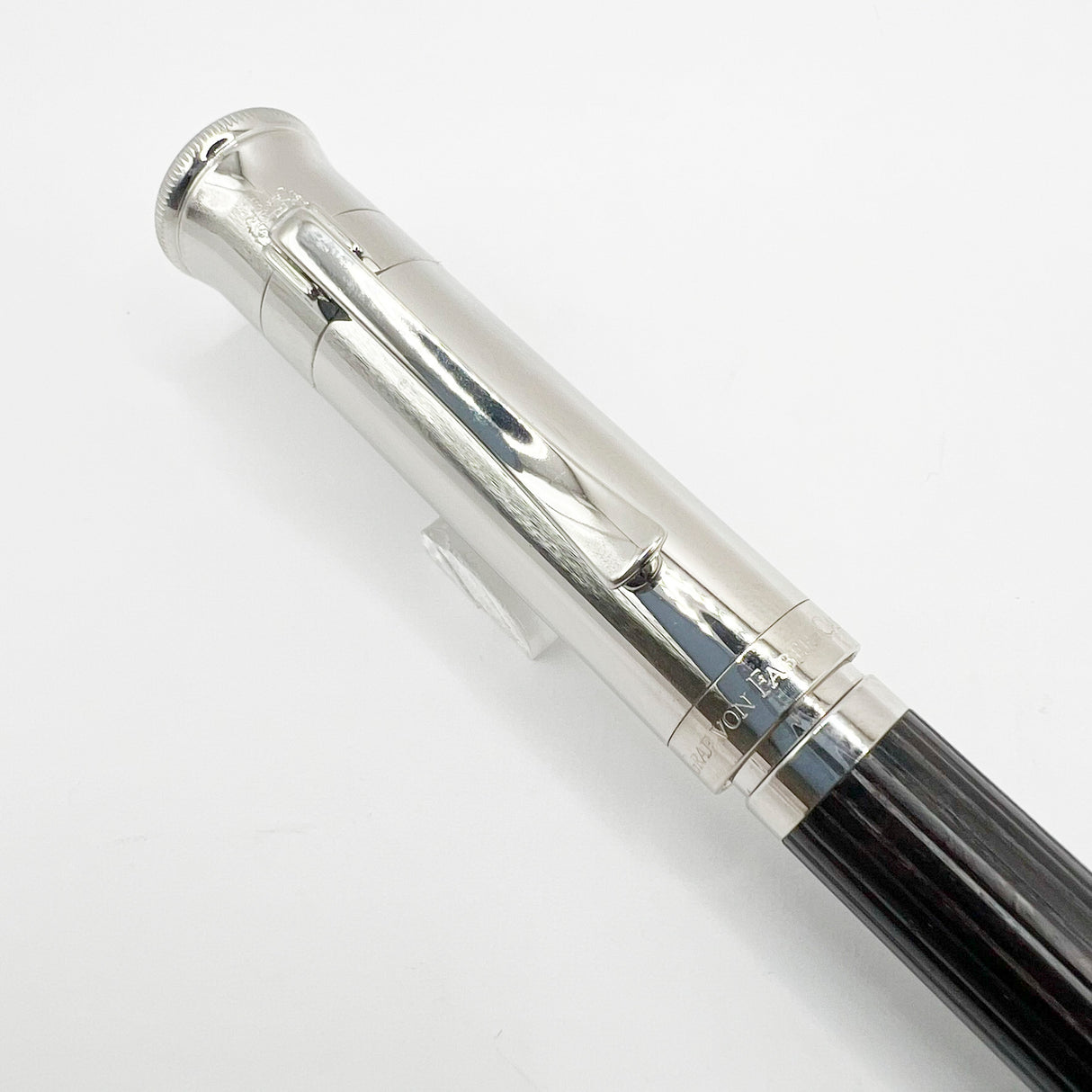 Graf von Faber Castell Grenadilla Wood Classic Fountain Pen - Medium 18kt Gold Nib