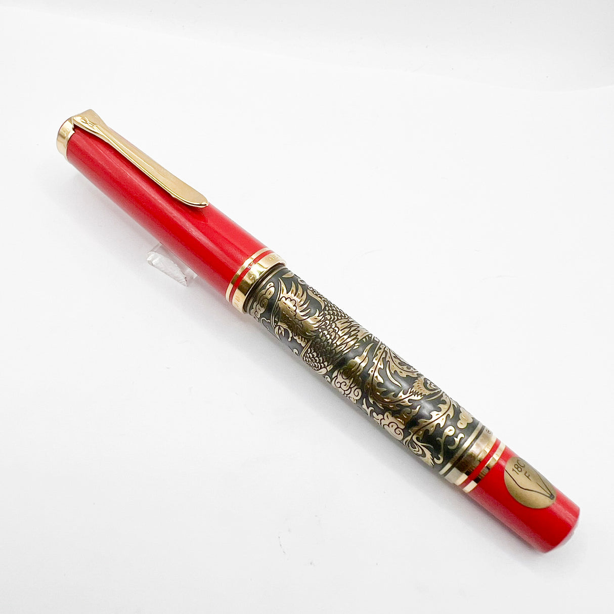 Pelikan Golden Phoenix Limited Edition Fountain Pen - Fine 18kt Gold Nib