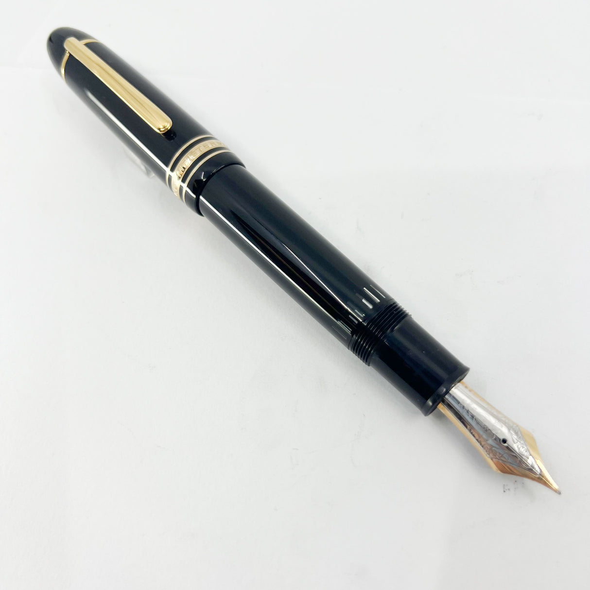 Montblanc Meisterstuck #149 Fountain Pen - Largest Of The Meisterstucks - Semi-Flex Fine 14kt Gold Nib