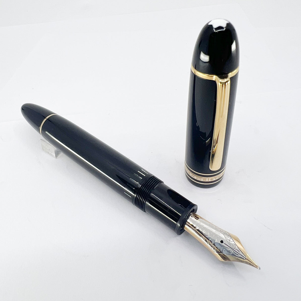 Montblanc Meisterstuck #149 Fountain Pen - Largest Of The Meisterstucks - Semi-Flex Fine 14kt Gold Nib