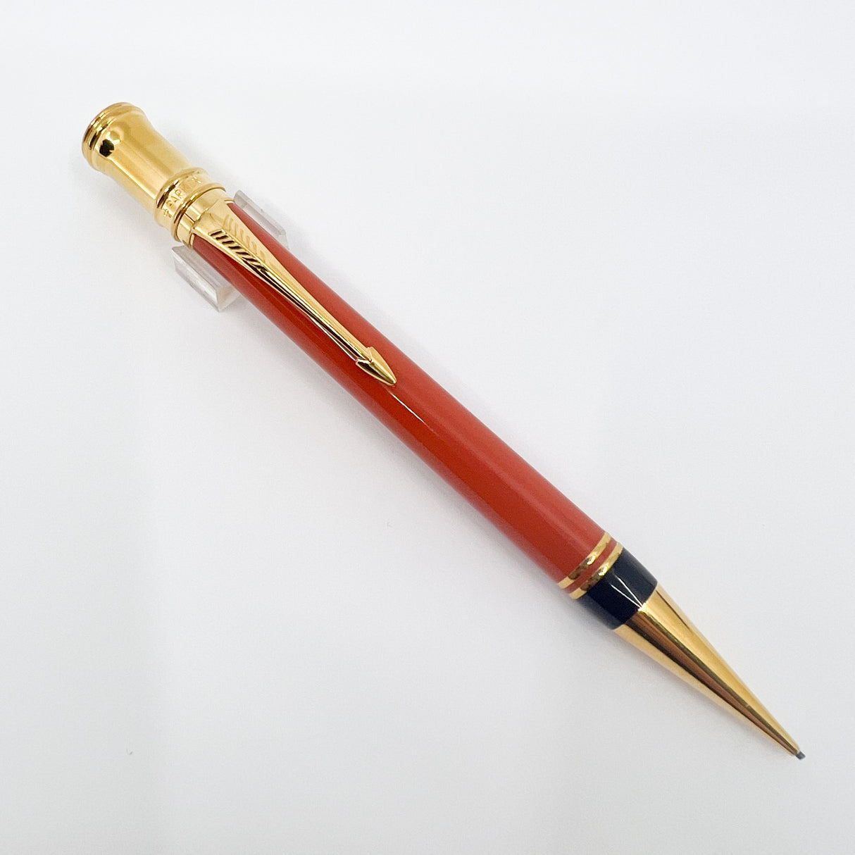 Parker Duofold Orange Mechanical Pencil 0.9mm (Circa 1995)