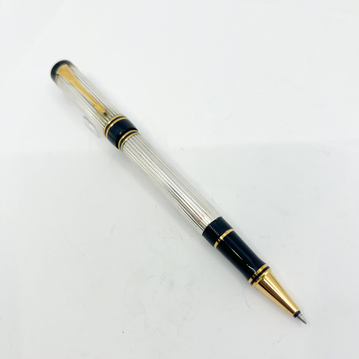 Parker Sterling Silver Duofold Rollerball (Circa 1995)