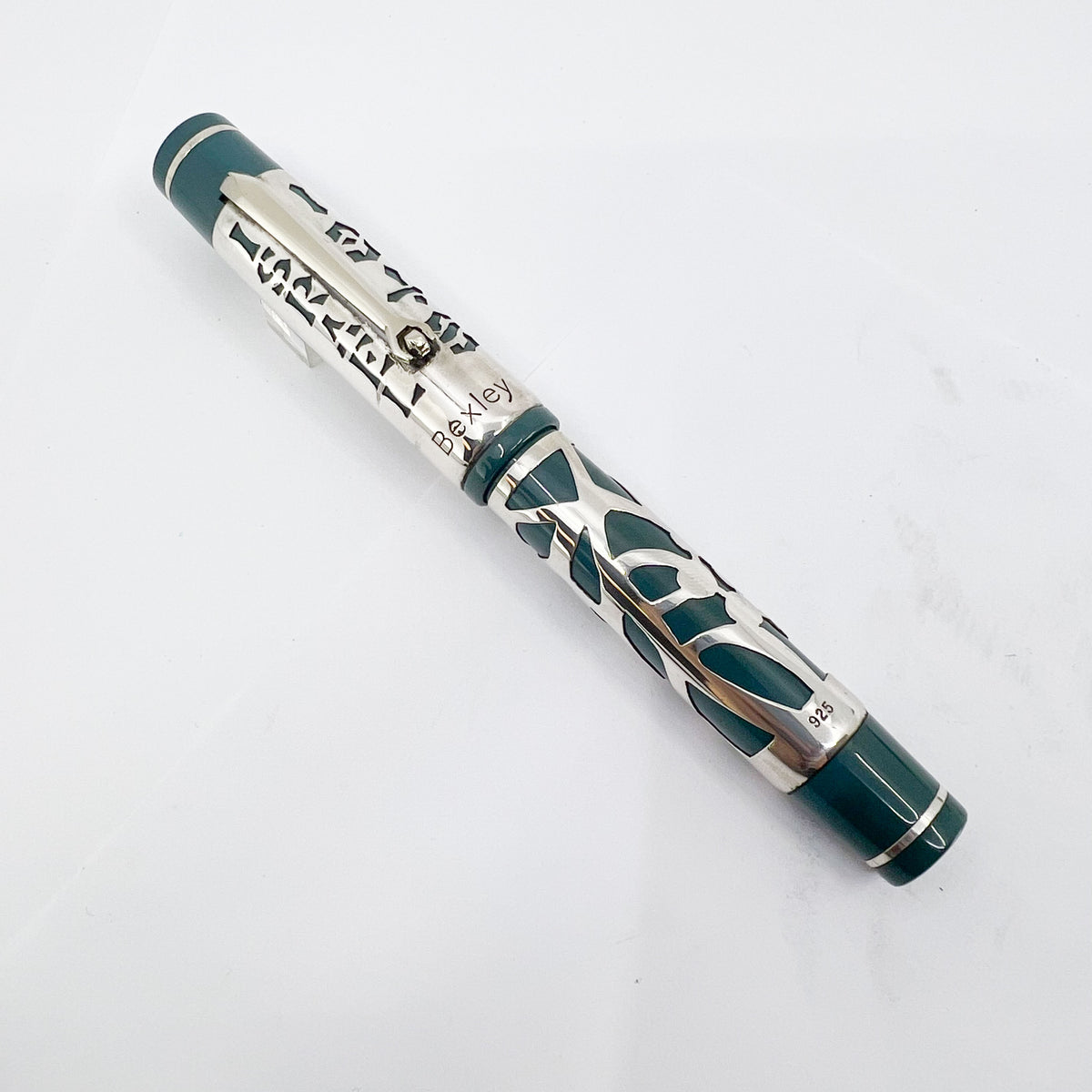 Bexley 50th Anniversary of Israel Statehood (1948-1998) Sterling Silver Limited Edition Fountain Pen #025/100 - Medium 14kt Gold Nib
