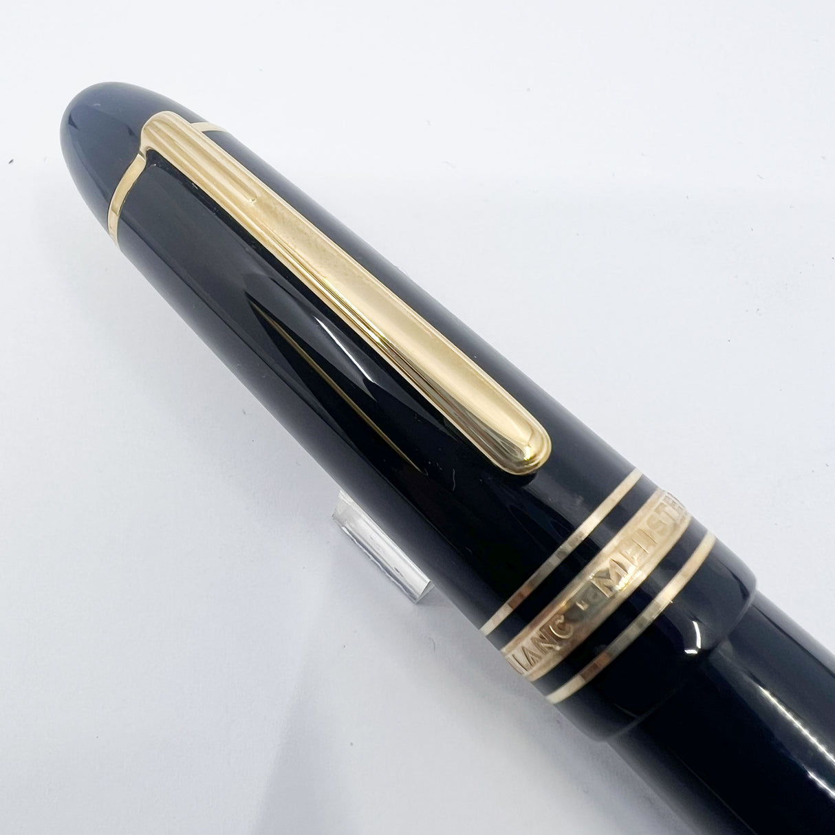 Montblanc Meisterstuck Black Resin #149 (Largest) Fountain Pen - Medium 18kt Gold Nib