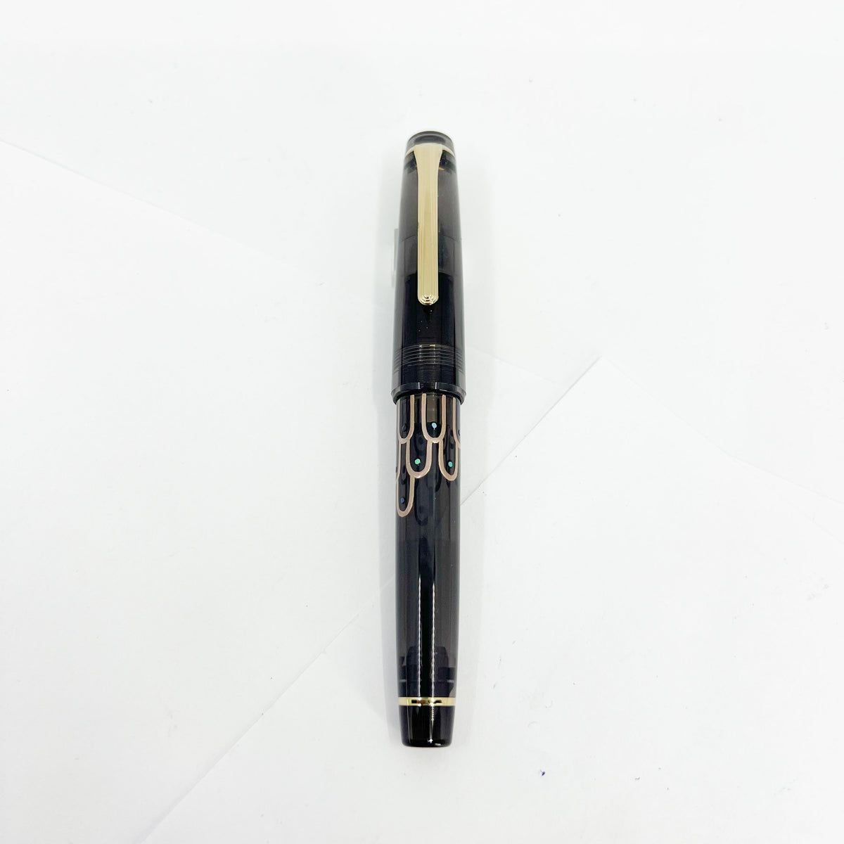 Sailor "ALA SV" (Silver Wings) Classic Ko Fountain Pen - Medium Fine 21kt Gold Nib
