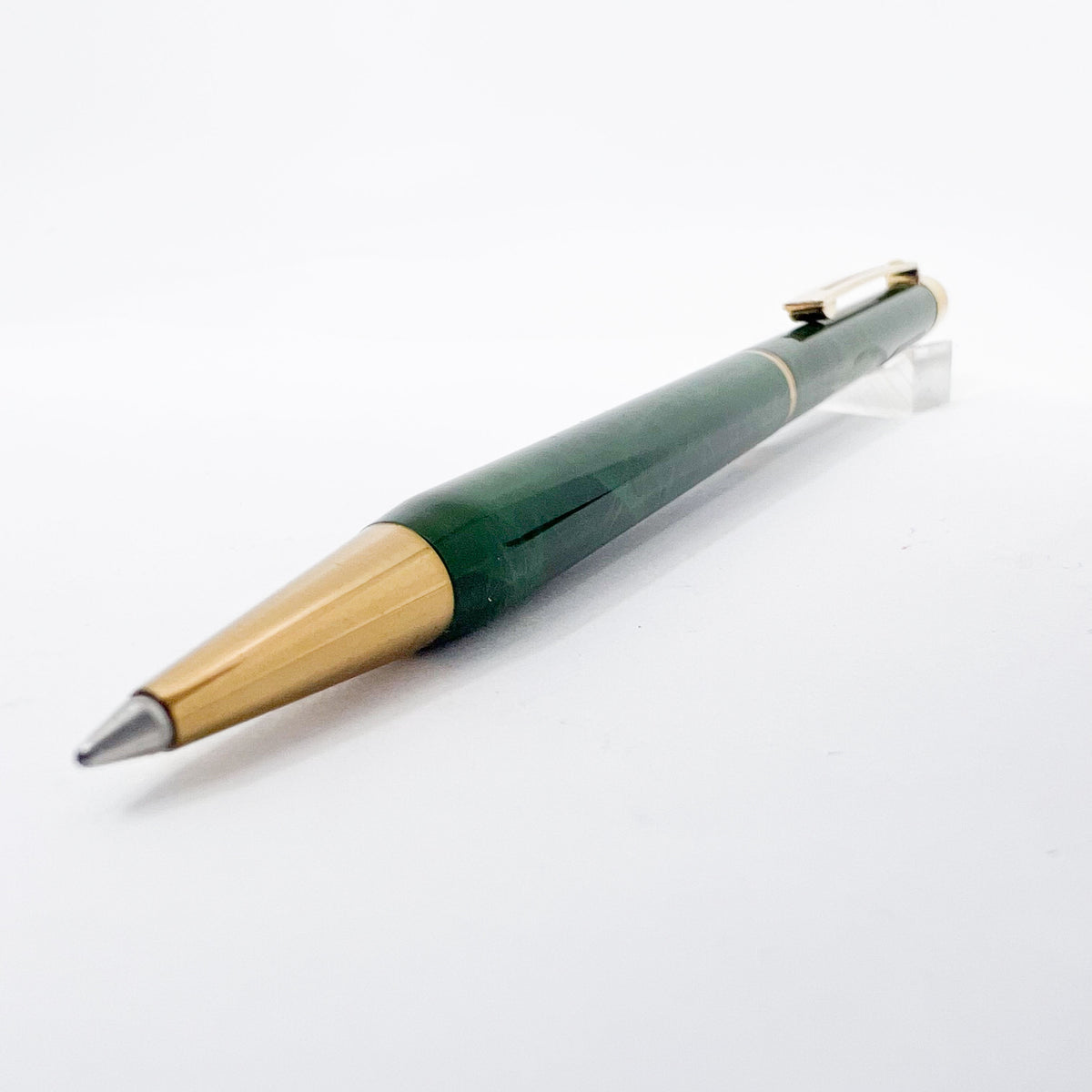 Sheaffer Targa Marbled Green Ronce Lacque Ballpoint Pen