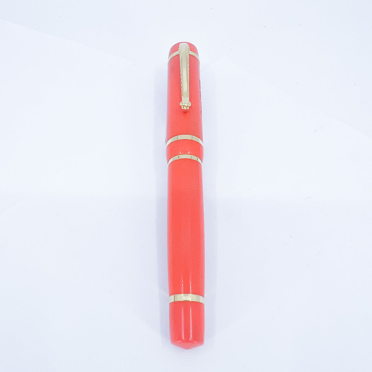 Bexley 2010 Owner's Club Limited Edition Orange Fountain Pen - Fine 18kt Gold Nib
