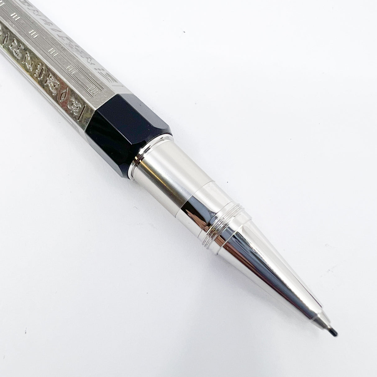 Montblanc Heritage Egyptomania Doue Rollerball/Fineliner - Features "Montblanc" in Egyptian Hieroglyphics on Metal Barrel