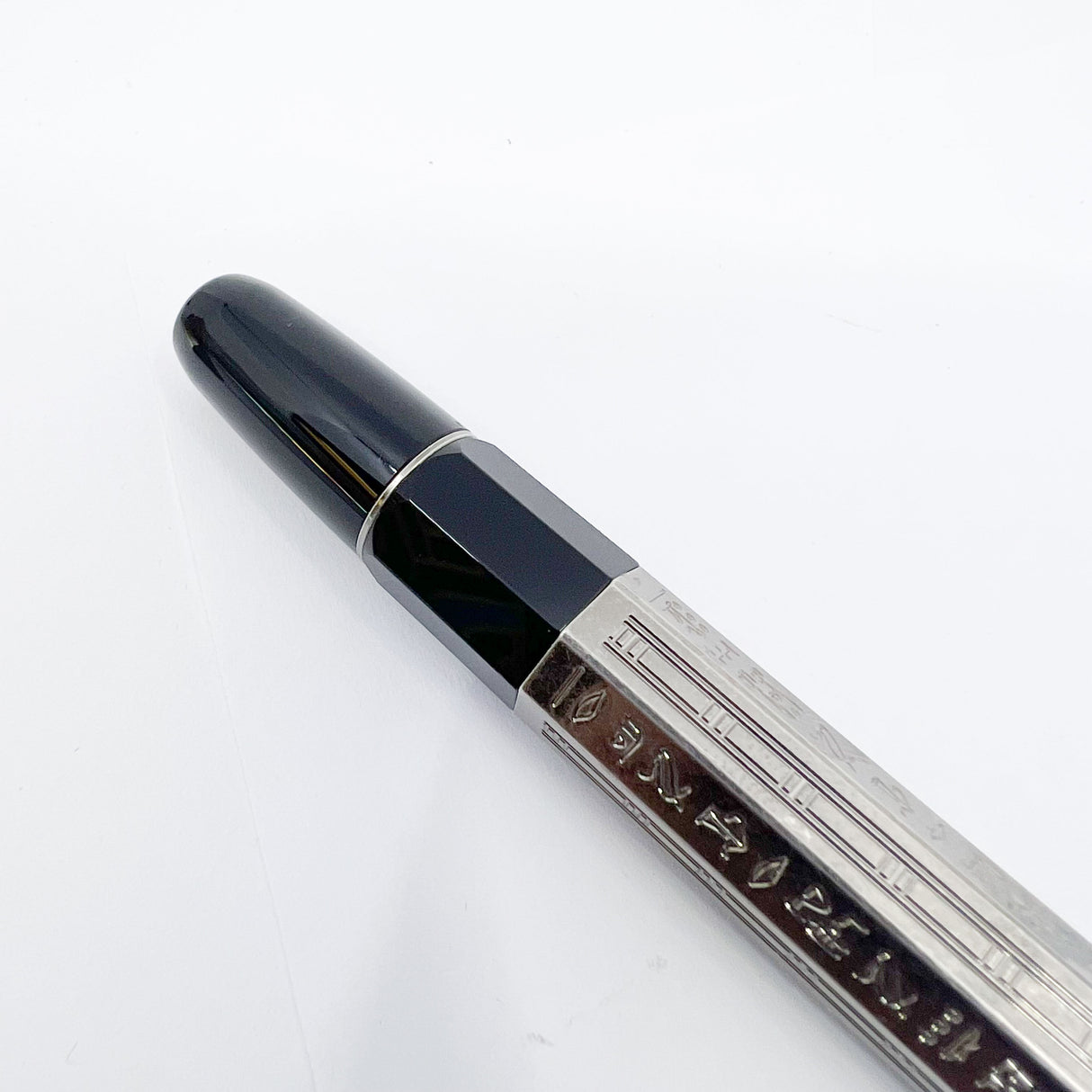 Montblanc Heritage Egyptomania Doue Rollerball/Fineliner - Features "Montblanc" in Egyptian Hieroglyphics on Metal Barrel