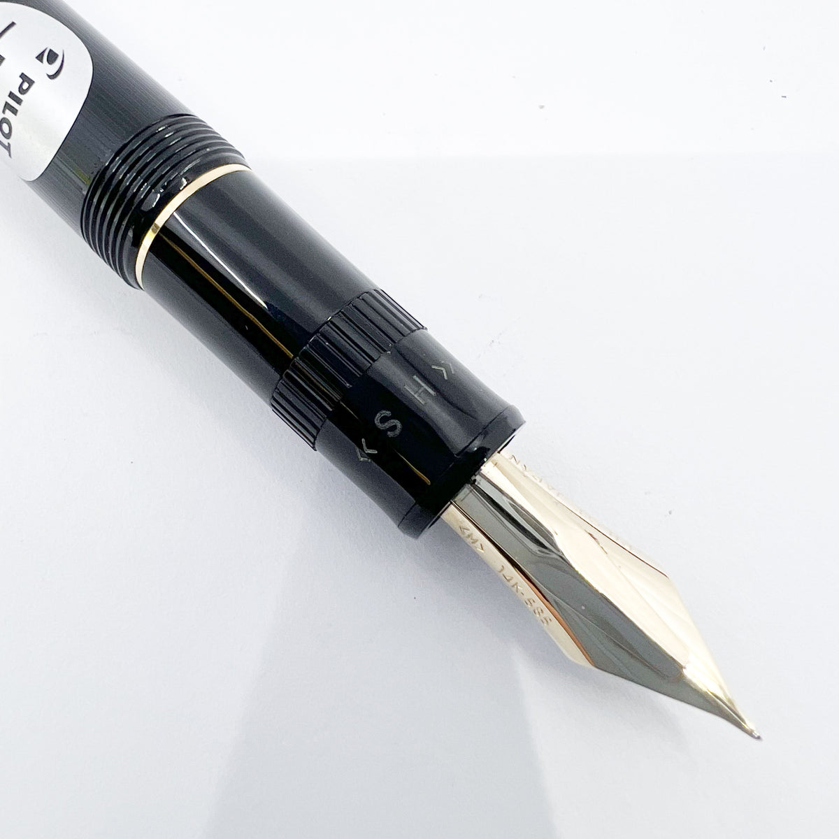 Pilot Justus 95 Fountain Pen - Flexible Architect's Grind 14kt Gold Nib Customized from a Medium
