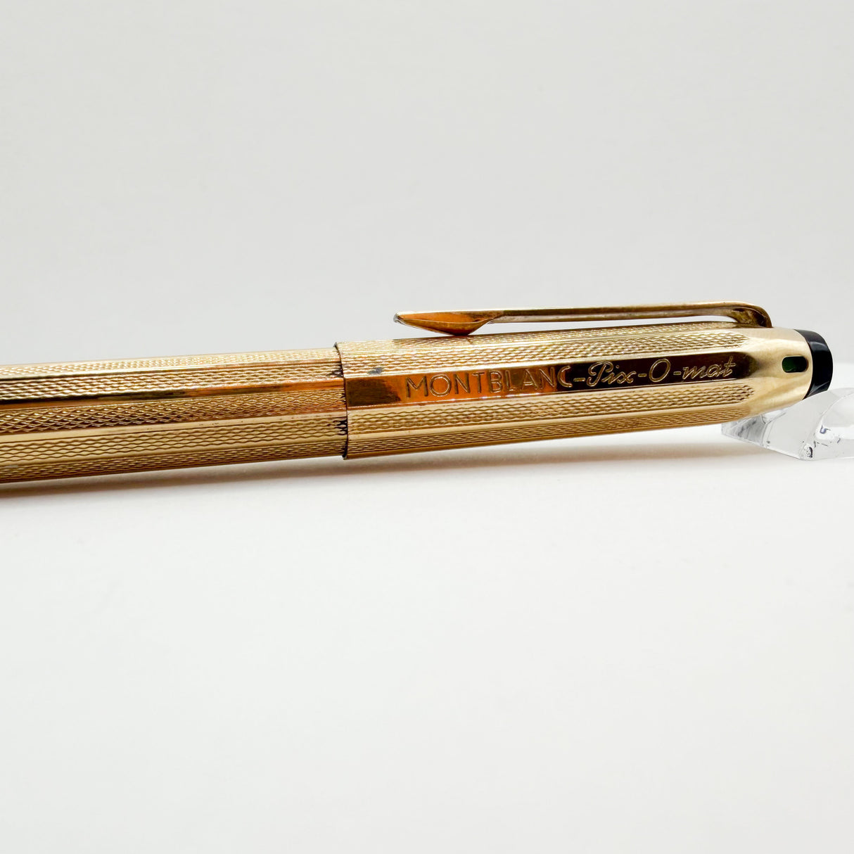 MONTBLANC PIX-O-MAT 4 COLOR MULTI-FUNCTION GOLD-PLATED BALLPOINT PEN