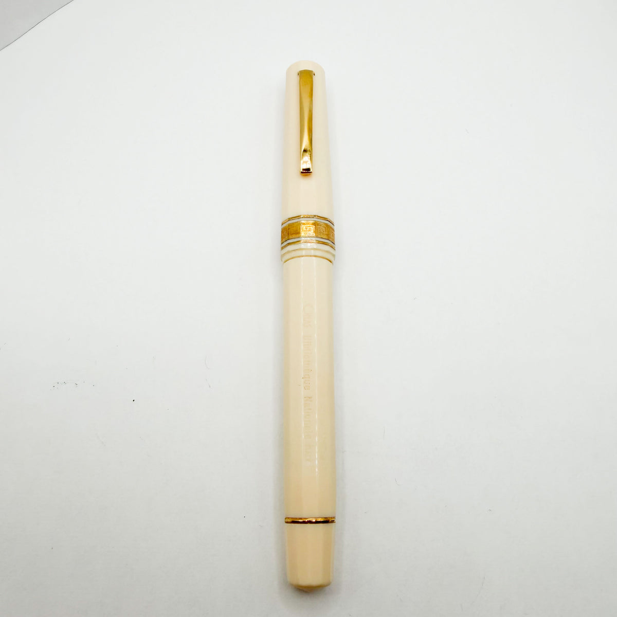 OMAS Ivory Vegetal Resin Bibliotheque Nationale Paragon Rollerball