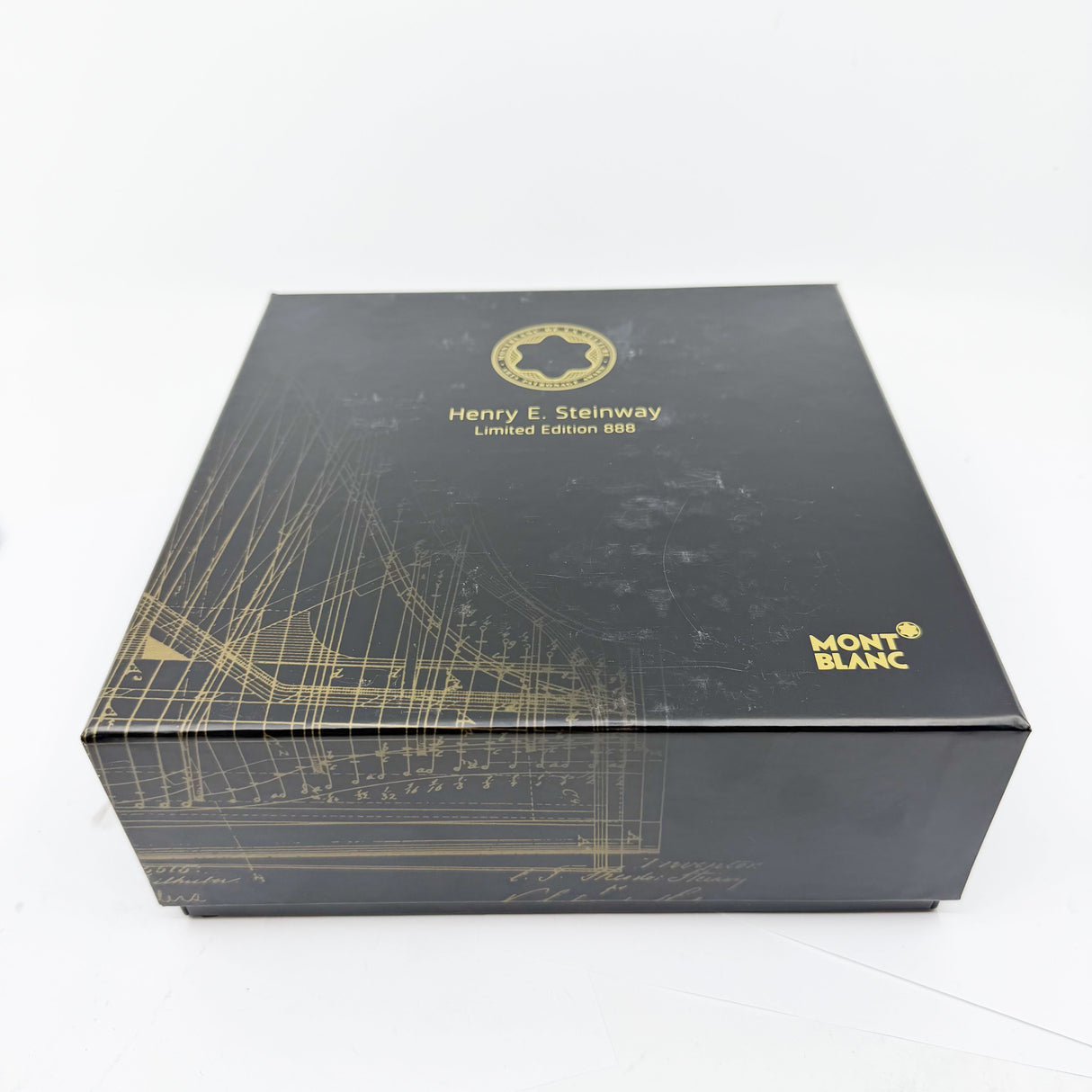 Montblanc Henry E, Steinway 888 Special Edition Patron Of The Arts Limited Edition Fountain Pen - Medium 18kt Gold Nib