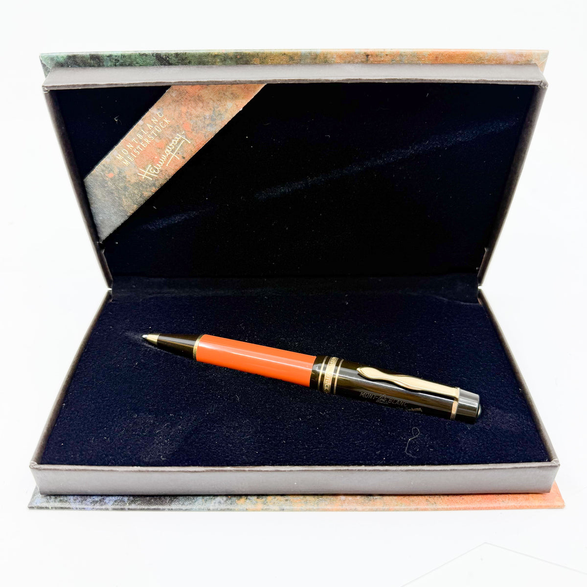 Montblanc Ernest Hemingway Writer's Limited Edition Ballpoint Pen - 1992 - The First of the 34 Year Old Annual Writer Series