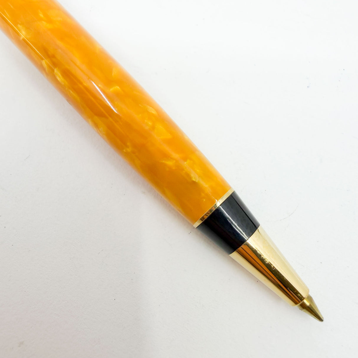 Aurora Sole Marbled Orange Limited Edition Ballpoint Pen
