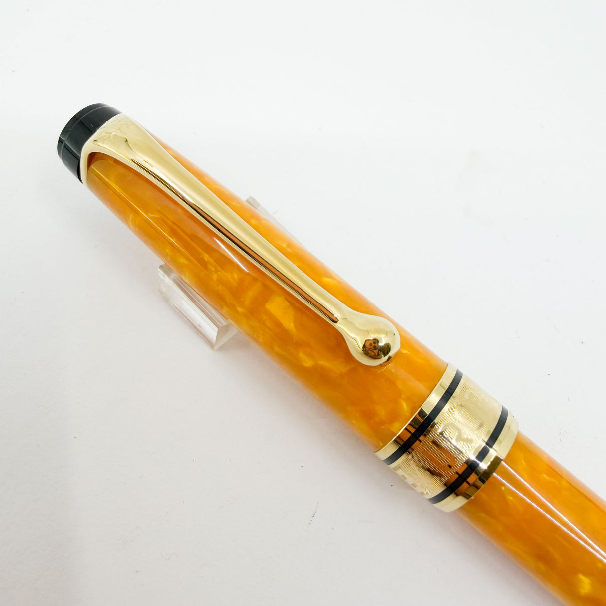 Aurora Sole Marbled Orange Limited Edition Ballpoint Pen