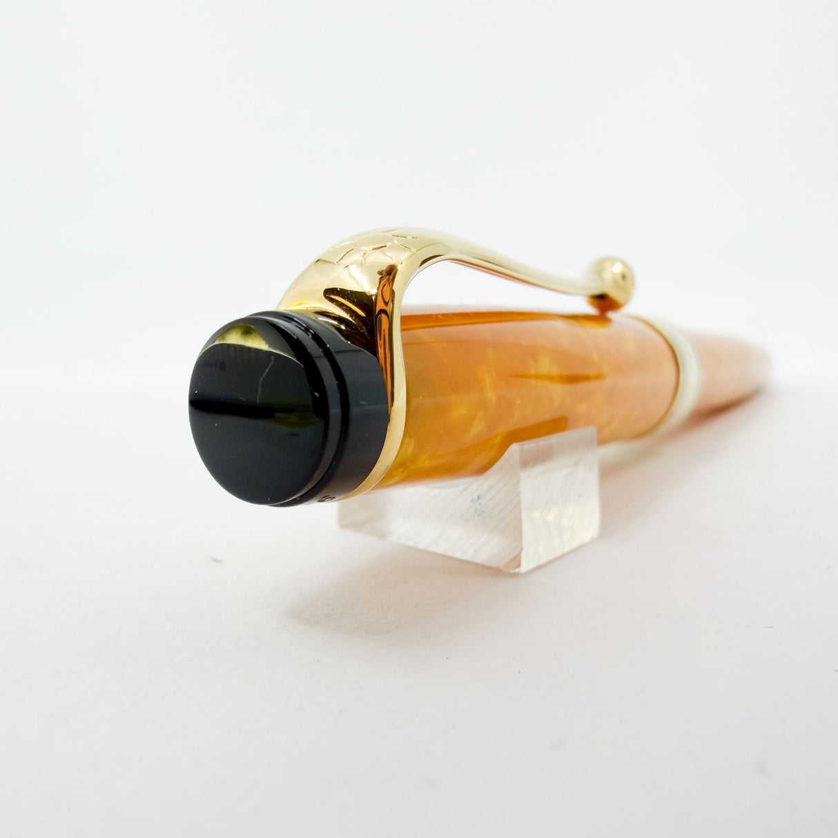 Aurora Sole Marbled Orange Limited Edition Ballpoint Pen