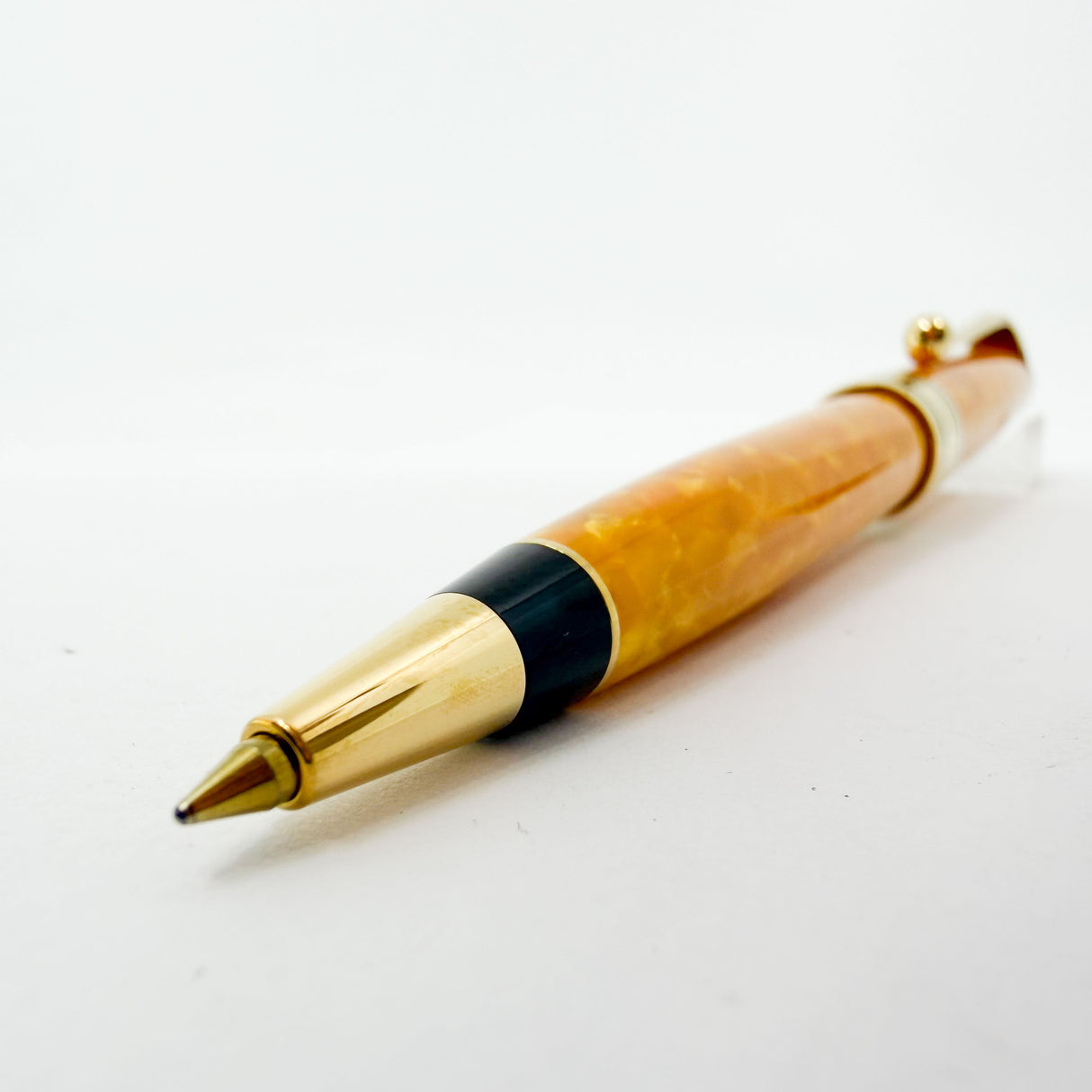Aurora Sole Marbled Orange Limited Edition Ballpoint Pen