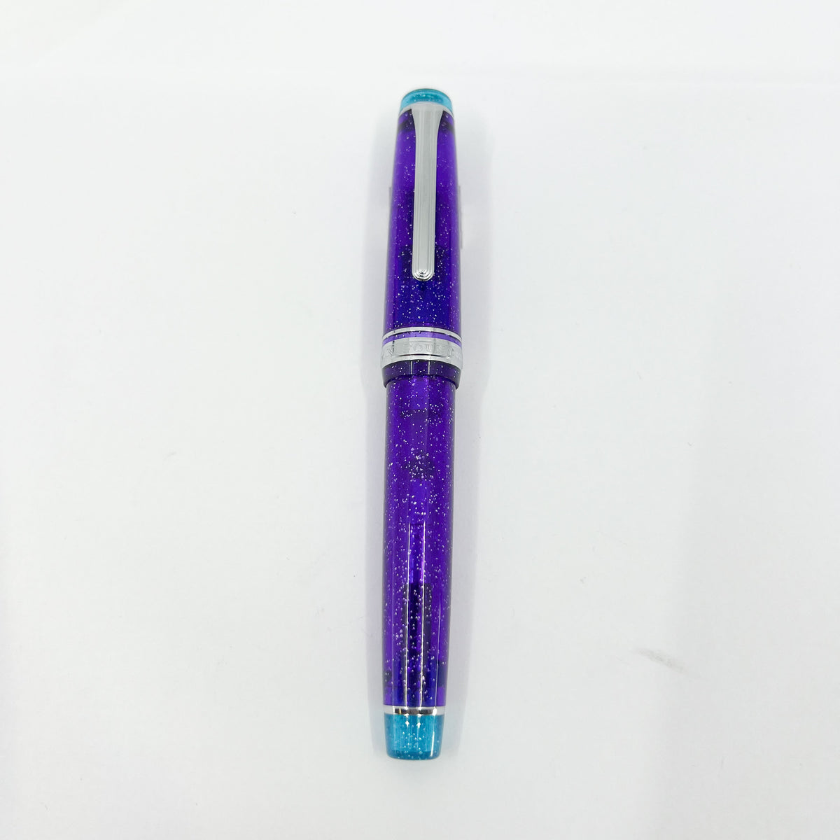 Sailor Purple Northern Lights Pro Gear Fountain Pen - Broad 21kt Gold Nib