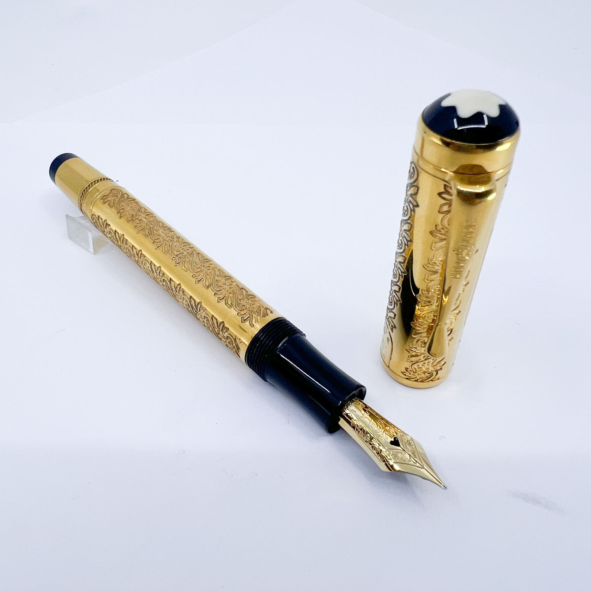 Montblanc Louis XIV 1994 Patron of the Arts Limited Edition Fountain Pen - Fine 18kt Gold Nib