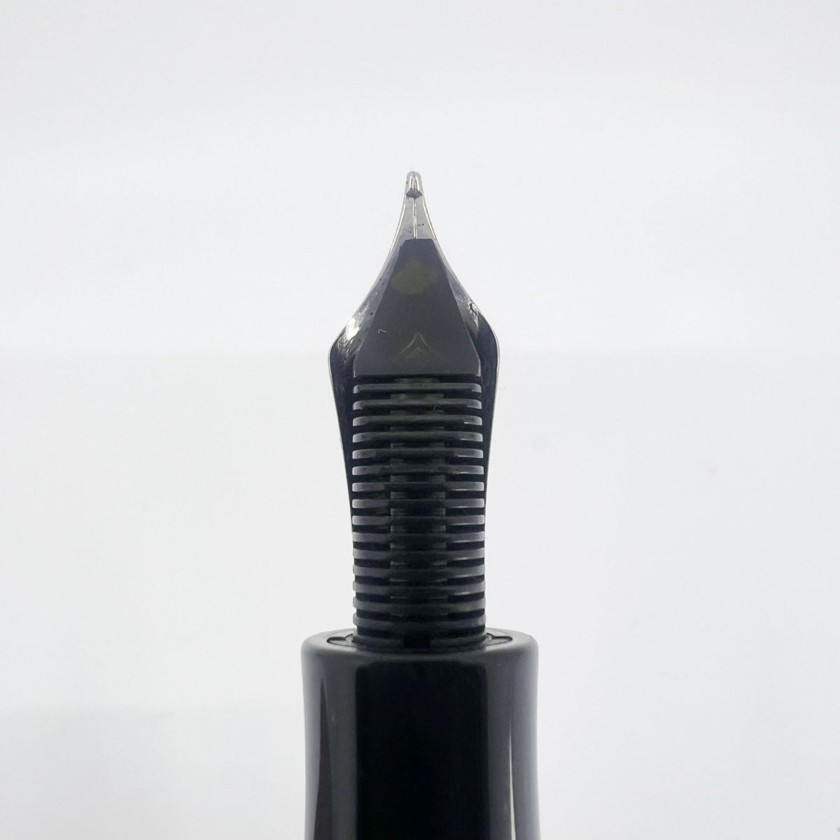 Visconti First Generation Black Divina Oversize Fountain Pen - Flexible Medium 23K Palladium Nib