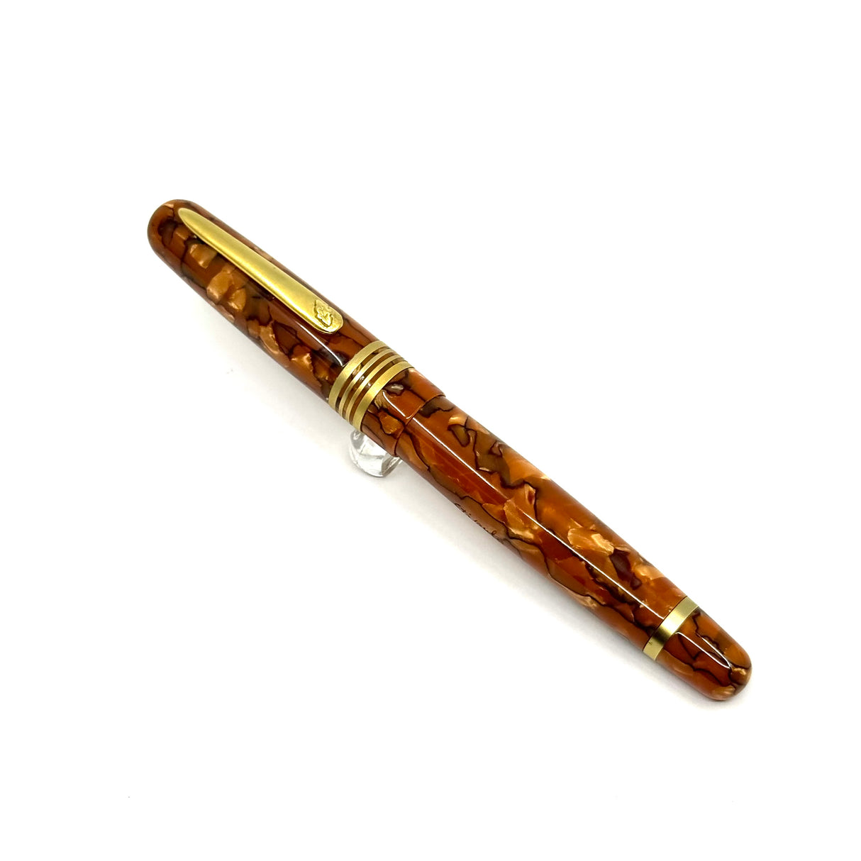 Stipula Etruria Valtiberina Alter Ego Celluloid Ltd Ed. Fountain Pen - Fine 14kt Gold Nib