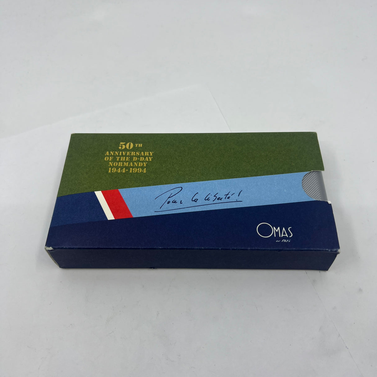 OMAS D-Day Normandy WW II 50th Anniversary Limited Edition Fountain Pen - Medium 18kt Gold Nib