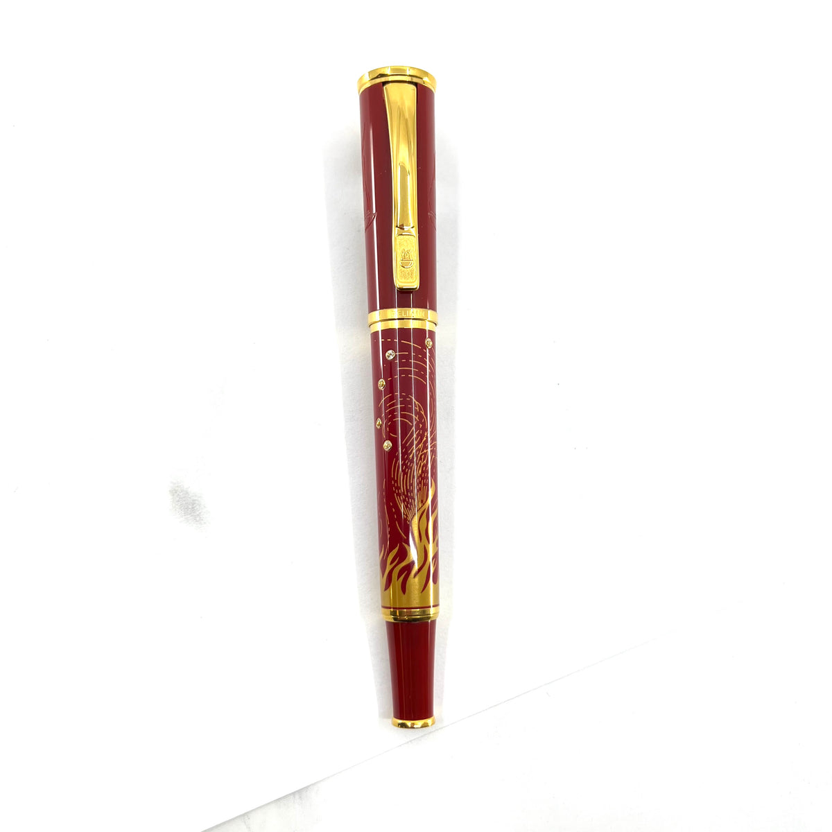 Pelikan Fire Limited Edition M1000 Size Fountain Pen - Fine 18kt Gold Nib