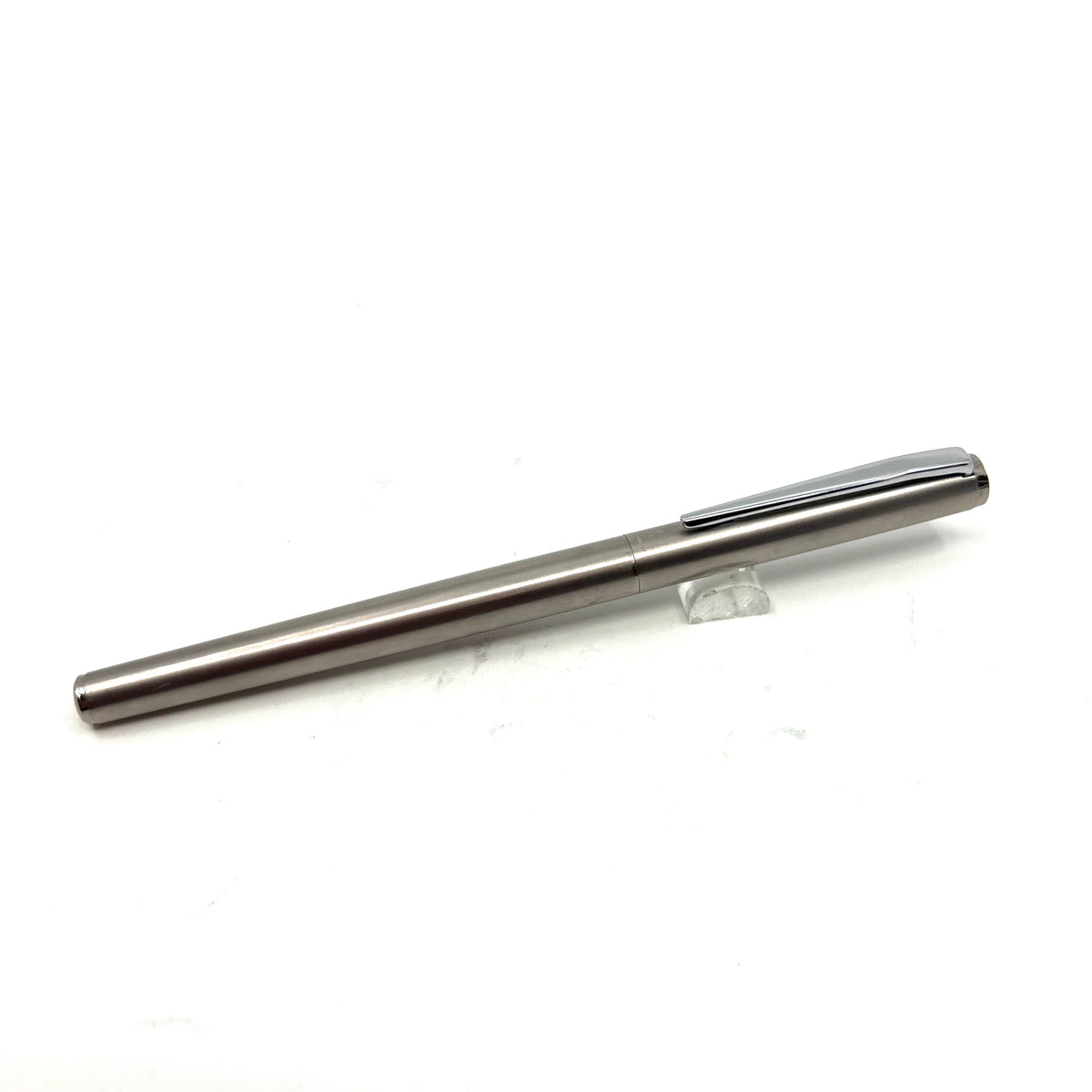 Montblanc Quick Pen/aka Early Noblesse Fountain Pen - Brushed Stainless Steel