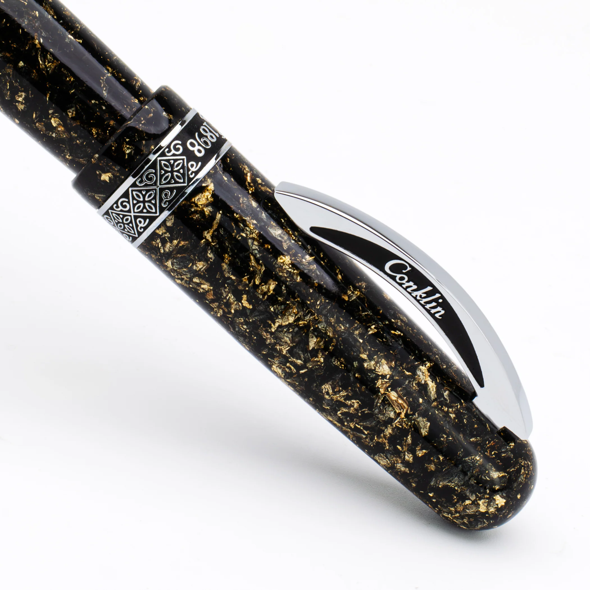 CONKLIN 1898 Solaris Black Fountain Pen Collection