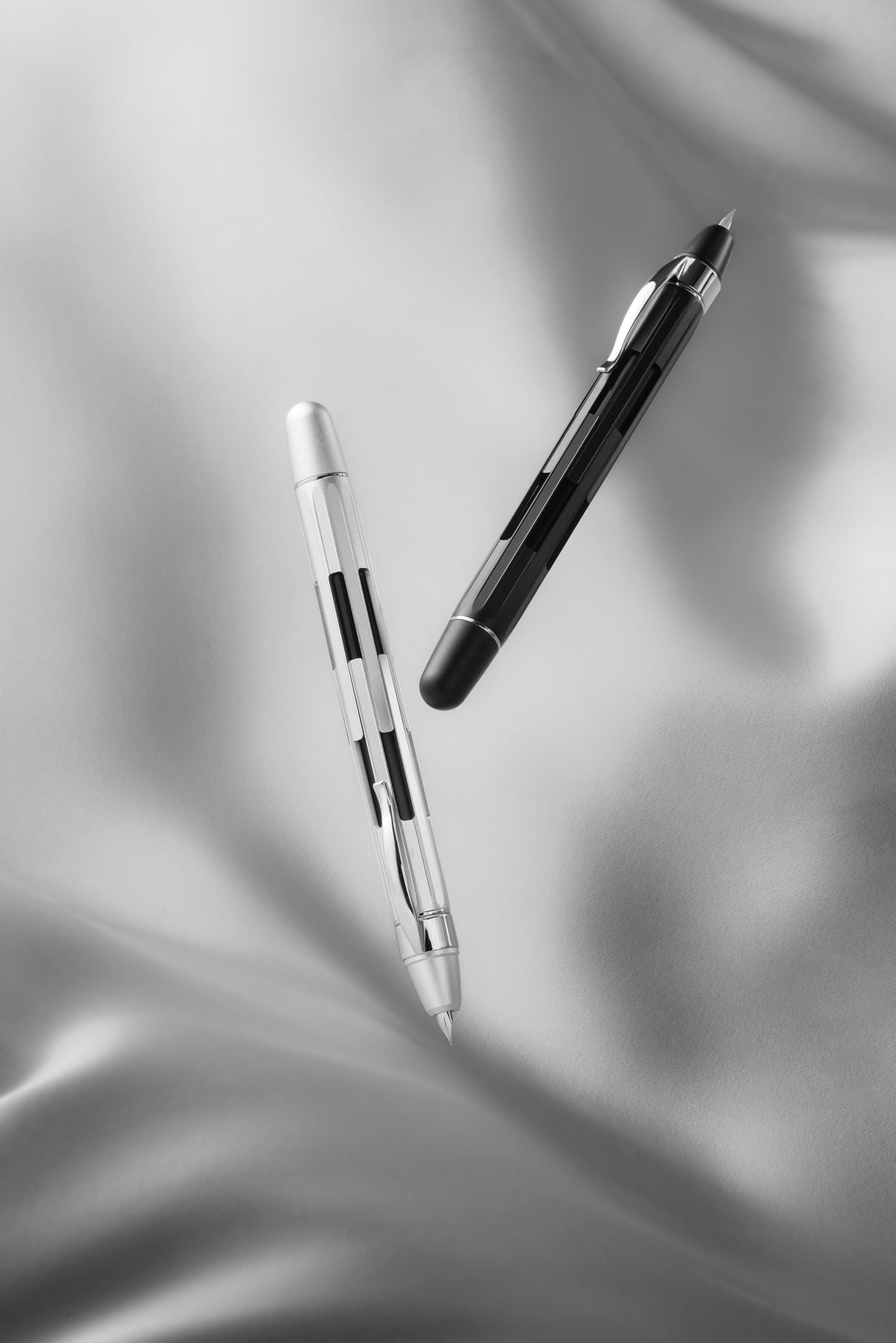 Nahvalur Eclipse Pure Silver - Fountain Pen