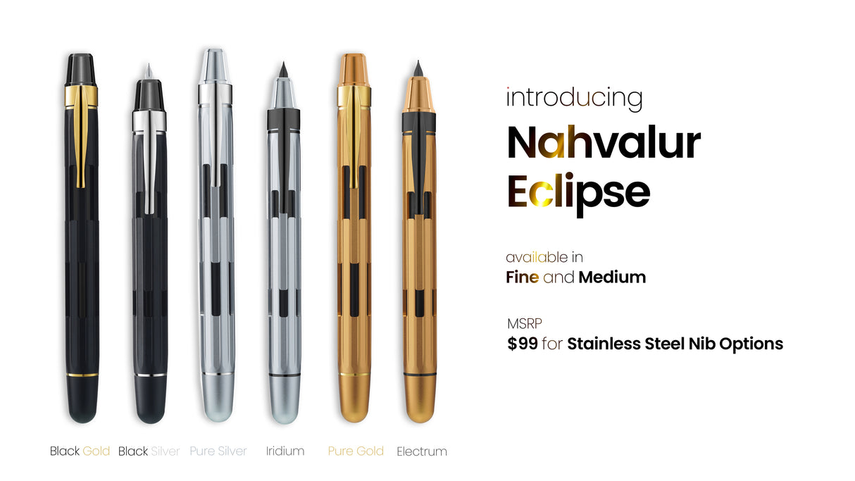 Nahvalur Eclipse Electrum - Fountain Pen