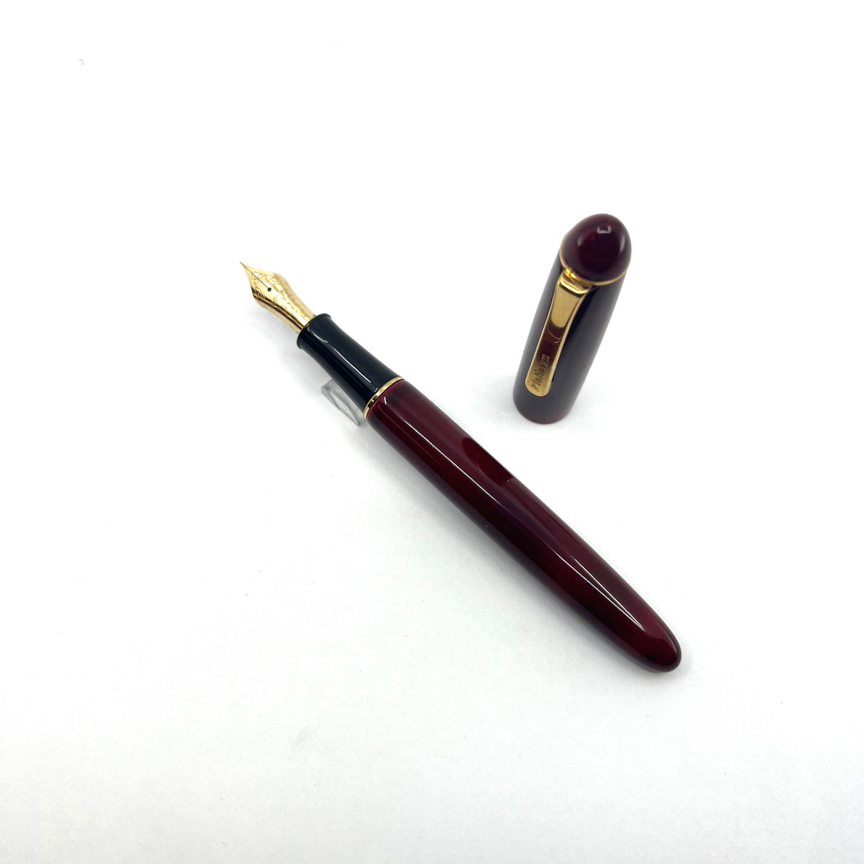 Platinum 3776 rare Aka-tamenuri Fountain pen circa 2010