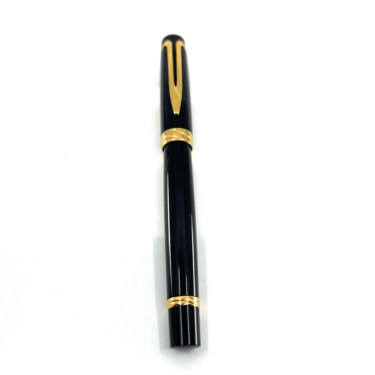 Waterman Liaison Black Resin Fountain Pen - Broad 18kt Gold Nib
