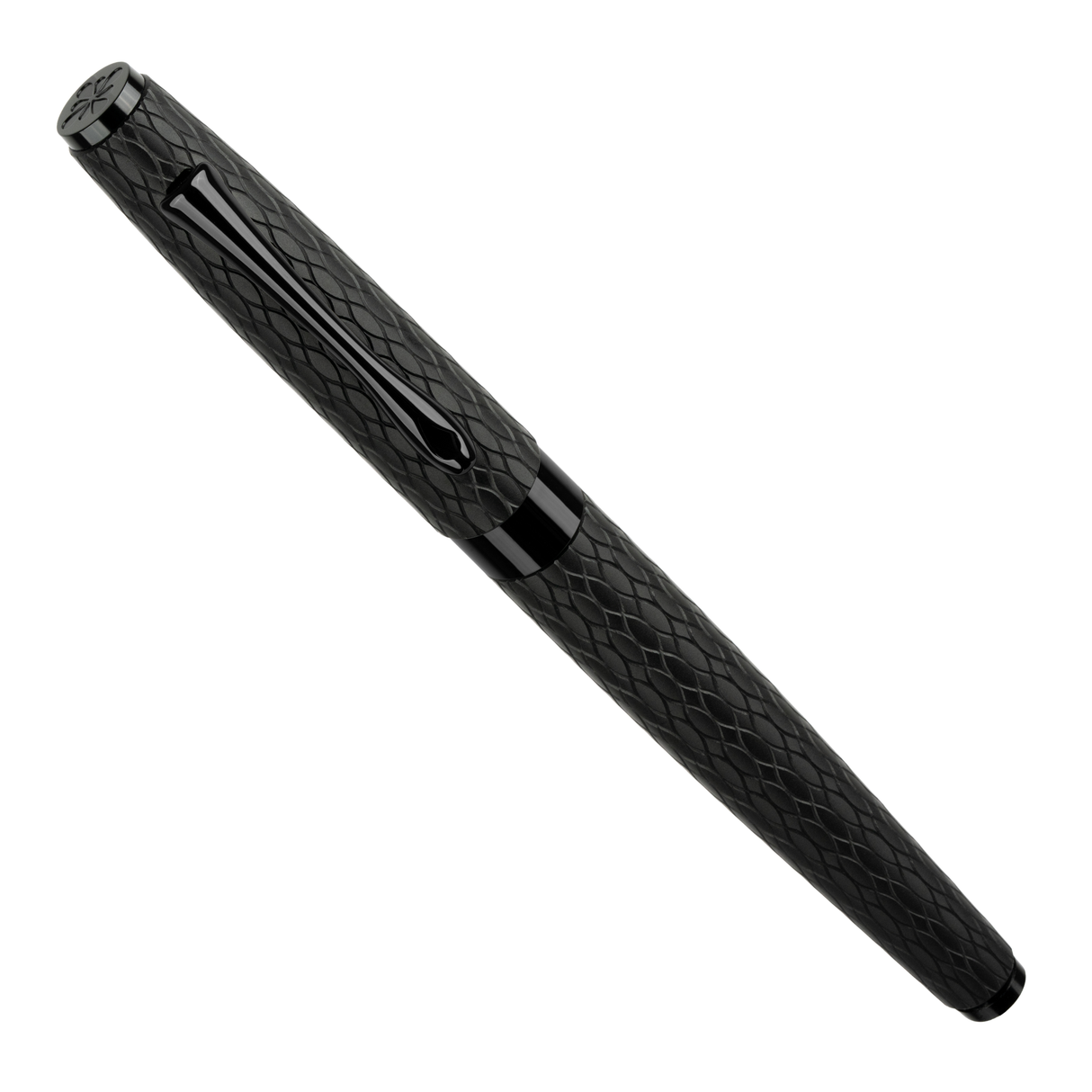 Diplomat Cobra Black Guilloche Fountain Pen Collection