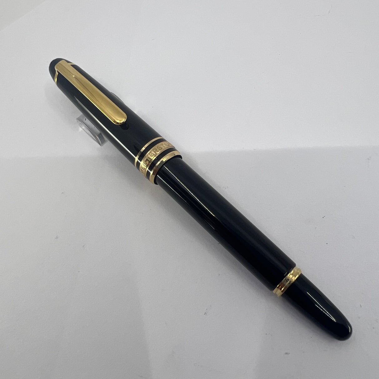 Montblanc Meisterstuck Mozart Black Resin Fountain Pen - Medium 14kt Gold Nib