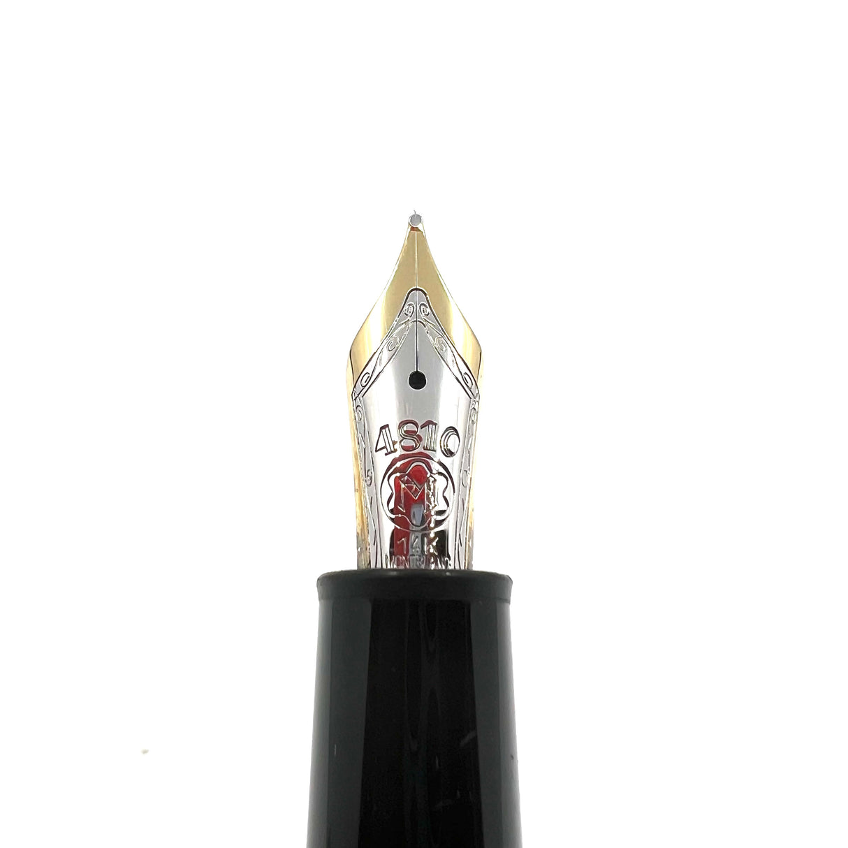 Montblanc Meisterstuck #146DS Doue Striped Sterling Silver Cap LeGrand Fountain Pen