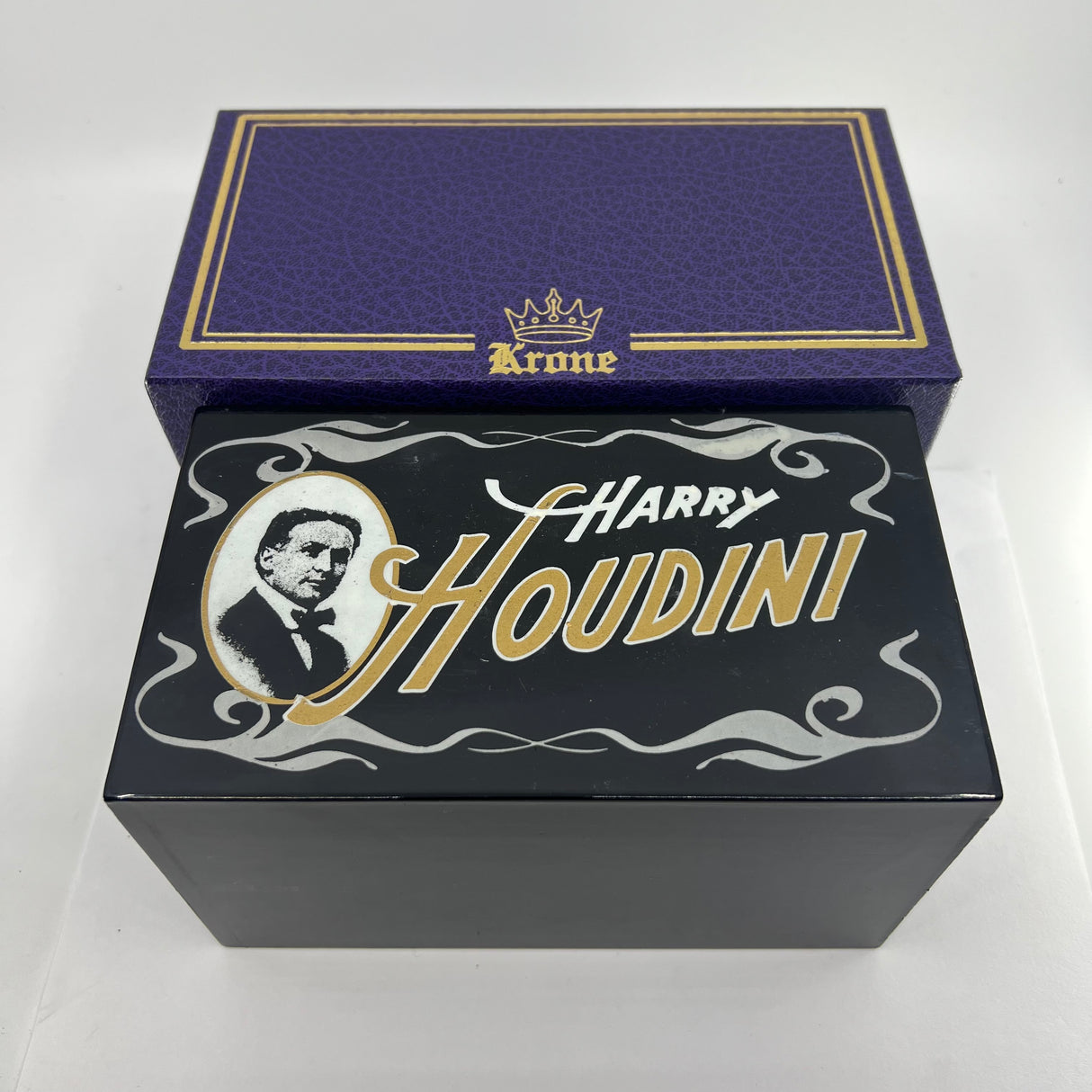 Krone Harry Houdini Limited Edition Fountain Pen - Medium 18kt Gold Nib - With Authenticated Original Key Used by Houdini!